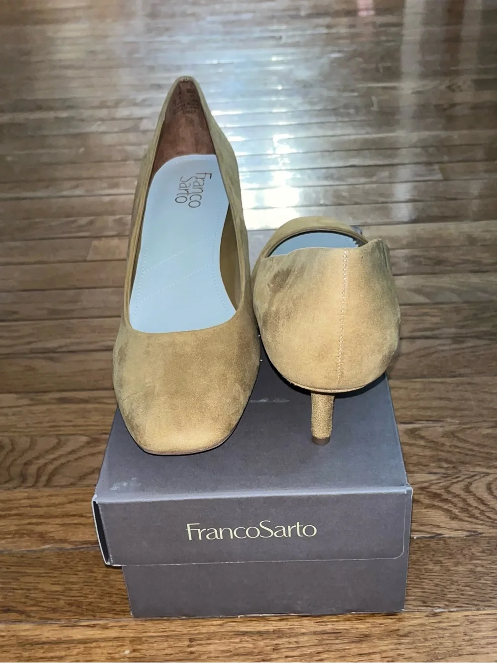 Franco Sarto new tan toe